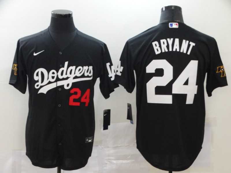 Dodgers 24 Kobe Bryant Black 2020 Nike Cool Base Jersey,We sell and wholesale Dodgers 24 Kobe Bryant Black 2020 Nike Cool Base Jersey on line form chian!